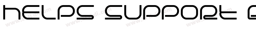 Helps Support Endura字体转换 Helps Support Endura字体转换